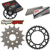 Chain Kit - Steel - for: KAWASAKI KLX650 C 93-95/KLX650 R 99-01 15-43-112 DID520ZVM-X endless