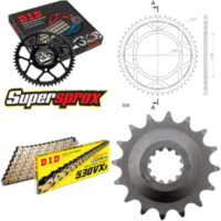 Kettensatz Stahl für: KAWASAKI GPZ750R 85-90 16-49-112 DID530VX3(G&B) Endlos