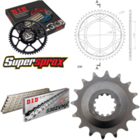 Kettensatz Stahl für: KAWASAKI GPZ750R 85-90 16-49-112 DID530ZVM-X(S&S) Niet