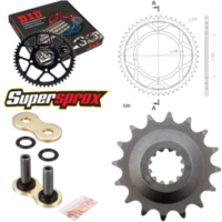 Kettensatz Stahl für: KAWASAKI GPZ750R 85-90 16-49-112 DID530ZVM-X(G&G) Niet