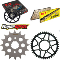 Chain Kit - Steel - for: KAWASAKI ZXR750 91-92 16-45-110 DID530VX3(G&B) rivet