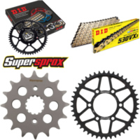 Kettensatz Stahl für: KAWASAKI ZXR750 93-95 16-44-110 DID530VX3(G&B) Endlos