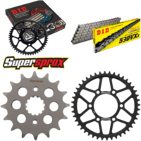 Chain Kit - Steel - for: KAWASAKI ZX-9R 900 94-97 16-44-112 DID530VX3 rivet