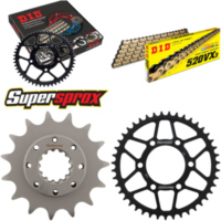 Chain Kit - Steel - for: KAWASAKI Z750 /S 04-06/Z750 ABS 07-13 15-43-112 DID520VX3(G&B) endless