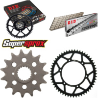 Chain Kit - Steel - for: HUSQVARNA TC449 11-13 15-53-110 DID520ZVM-X(S&S) rivet