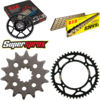 Chain Kit - Steel - for: HUSQVARNA TC510 08-12 14-47-116 DID520VX3(G&B) rivet