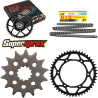 Chain Kit - Steel - for: HUSQVARNA TE350 92-96/TE510 90-91/TE6 14-48-116 DID520NZ Clip