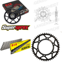 Chain Kit - Steel - for: HUSABERG FE450 E 04-08/FE550 /E 04-08 15-48-116 DID520VX3 endless