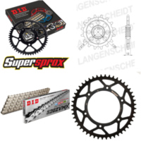 Chain Kit - Steel - for: HUSABERG FE450 E 04-08/FE550 /E 04-08 15-48-116 DID520ZVM-X(S&S) rivet