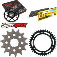 Kettensatz Stahl für: HUSABERG FS570 Supermoto 10-11 14-38-110 DID520 Clip