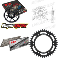 Chain Kit - Steel - for: HUSABERG FS650 C /E 01-08 15-40-110 DID520ZVM-X rivet