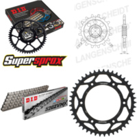 Chain Kit - Steel - for: HUSABERG FE650 E 03-08 15-45-114 DID520ZVM-X rivet