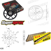 Chain Kit - Steel - for: SUZUKI GT80 L/E 81-83 14-38-110 DID428VX(G&B) Clip
