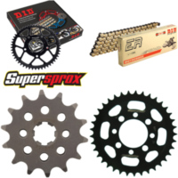 Chain Kit - Steel - for: SUZUKI DRZ110 01-02 14-37-090 DID420NZ3(G&B) Clip