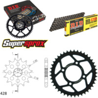 Chain Kit - Steel - for: SUZUKI GN125 /E 95-96 14-41-114 DID428D Clip
