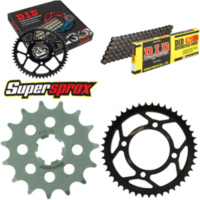 Chain Kit - Steel - for: SUZUKI GZ125 Gunfighter 00-06/GZ125 M 15-45-132 DID428HD Clip