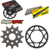 Kettensatz Stahl für: SUZUKI RM-Z 250 07-09 12-48-114 DID520VX3 Endlos