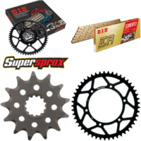 Kettensatz Stahl für: SUZUKI DR-Z 250 01-10 13-49-112 DID520ERT2(G&G) Clip