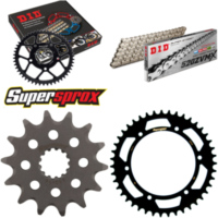 Kettensatz Stahl für: SUZUKI DR350 S 90-93 14-43-108 DID520ZVM-X(S&S) Endlos