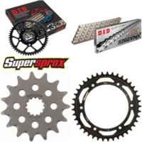 Kettensatz Stahl für: SUZUKI DR350 SE 94-95 15-41-110 DID520ZVM-X(S&S) Endlos