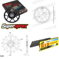 Chain Kit - Steel - for: SUZUKI SP370 77-80 15-42-100 DID520 Clip