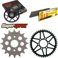 Kettensatz Stahl für: SUZUKI GS400 77-83/GS400 E 78-83/GS45 16-45-104 DID530NZ Clip