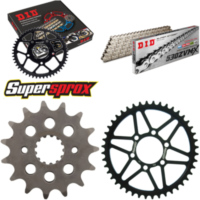 Kettensatz Stahl für: SUZUKI GSX400 E 80-82/GSX400 S Sport 15-44-104 DID530ZVM-X(S&S) Niet