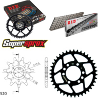 Chain Kit - Steel - for: SUZUKI LT160E Quadrunner 89-92/LT160F 11-39-084 DID520ZVM-X endless