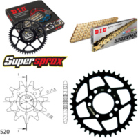 Chain Kit - Steel - for: SUZUKI LT160E Quadrunner 89-92/LT160F 11-39-084 DID520ZVM-X(G&G) endless