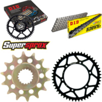 Kettensatz Stahl für: SUZUKI RM-Z 450 05-07 14-49-116 DID520VX3 Niet