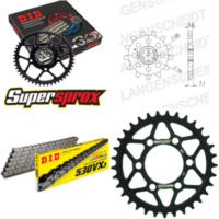 Chain Kit - Steel - for: SUZUKI GT500 76-77 15-33-110 DID530VX3 rivet