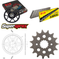 Chain Kit - Steel - for: SUZUKI GS550 int. Ø64mm 77-79 15-50-110 DID530VX3 endless