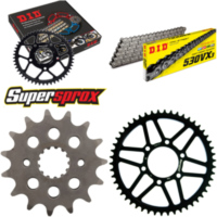 Chain Kit - Steel - for: SUZUKI GS550 D 80-83/GS550 E int. Ø7 15-50-110 DID530VX3 endless
