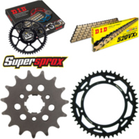 Chain Kit - Steel - for: SUZUKI DR800 S 91-93 15-47-116 DID520VX3(G&B) Clip