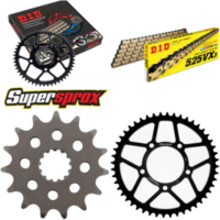 Kettensatz Stahl für: SUZUKI GSF650 A /SA ABS 07-14/GSX65 15-48-118 DID525VX3(G&B) Endlos