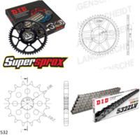 Chain Kit - Steel - for: SUZUKI GSX1100 F 87-88 15-52-118 DID532ZLV endless