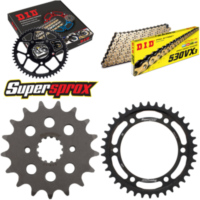 Chain Kit - Steel - for: SUZUKI TL1000 S 97-00 17-38-104 DID530VX3(G&B) endless
