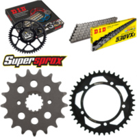 Chain Kit - Steel - for: SUZUKI SV1000 03-10 17-40-110 DID530VX3 endless