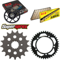 Chain Kit - Steel - for: SUZUKI SV1000 03-10 17-40-110 DID530VX3(G&B) endless