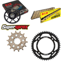 Chain Kit - Steel - for: KTM SX85 19``/16`` 18- 14-49-124 DID428VX(G&B) rivet