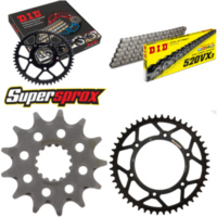 Chain Kit - Steel - for: KTM EXC125 Enduro 95-97/SX250 F 05-05 13-48-118 DID520VX3 Clip