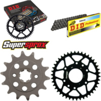 Chain Kit - Steel - for: KTM 200 Duke 15- 14-42-118 DID520 Clip