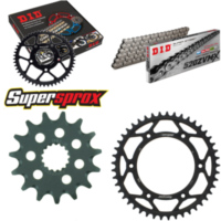 Chain Kit - Steel - for: KTM EGS400 LC4 93-98/EGS400 LC4 LSE 9 15-45-118 DID520ZVM-X endless