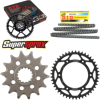 Chain Kit - Steel - for: KTM SXC400 Tiainen Replica 99-00/SXC5 14-45-118 DID520NZ Clip
