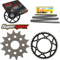 Kettensatz Stahl für: KTM EGS125 98-99/EXC525 Racing 2T 03- 14-48-118 DID520NZ Clip