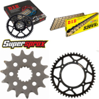Kettensatz Stahl für: KTM EGS125 98-99/EXC525 Racing 2T 03- 14-48-118 DID520VX3(G&B) Clip