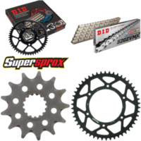 Chain Kit - Steel - for: KTM EXC125 Enduro 98-12/EXC250 Enduro 13-50-120 DID520ZVM-X(S&S) rivet