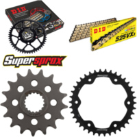 Chain Kit - Steel - for: KTM Super Duke 1290 R 13-15 17-38-112 DID525VX3(G&B) endless