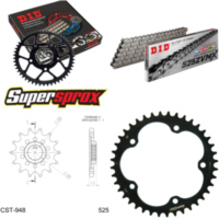 Kettensatz Stahl für: MV Agusta F4 1000 R 05-09/F4 1000 S 0 15-40-108 DID525ZVM-X Niet