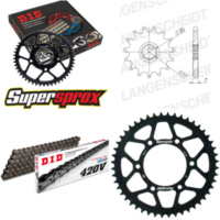 Chain Kit - Steel - for: RIEJU RR50 99-02 12-48-126 DID420V Clip